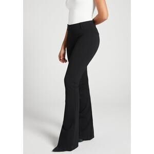 Betabrand‎ Classic Dress Pant Yoga Pant Black Stretch Size M work trouser